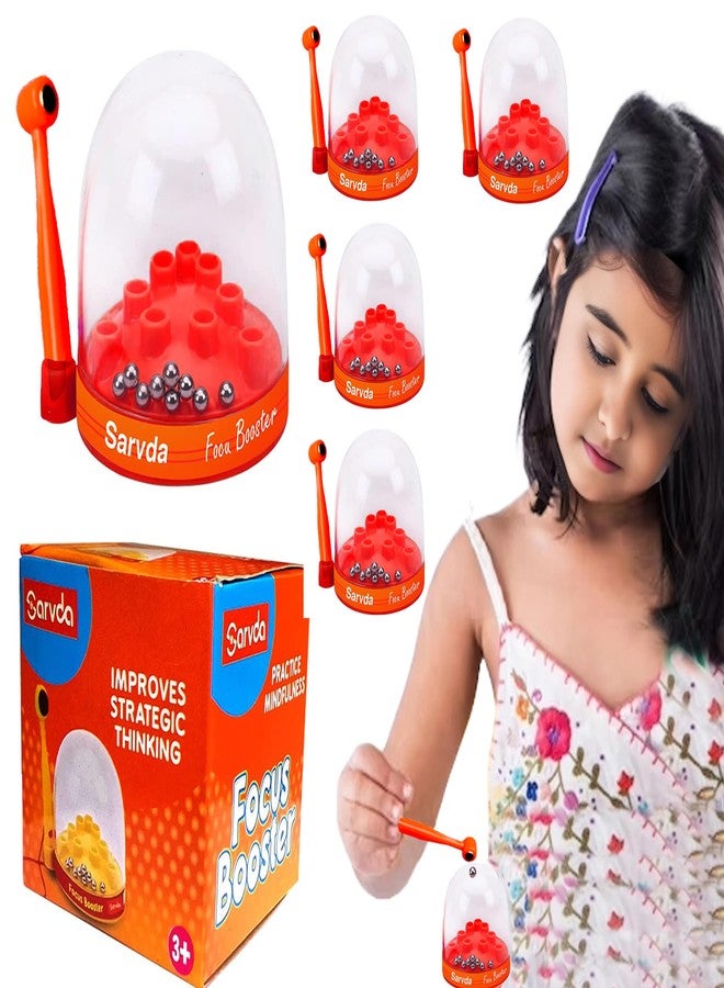 Sarvda Birthday Return Gifts For Kids : Pack Of 40|Focus Booster|Return Gifts For Birthday For Kids Party|Kids Toys For Boys, Toys For Girls Age 3 4 5 6 7 8 9 10 11 12 Years,Red - Image 1